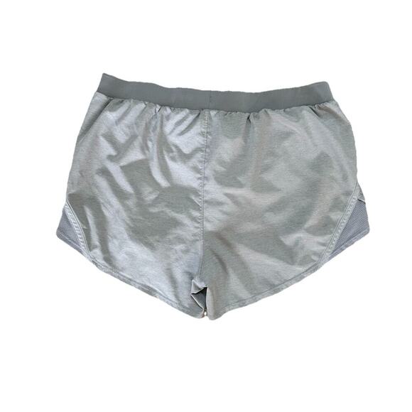 Under Armour Women’s Heat Gear Shorts Size Medium Gray Running Lined Active - Picture 4 of 6